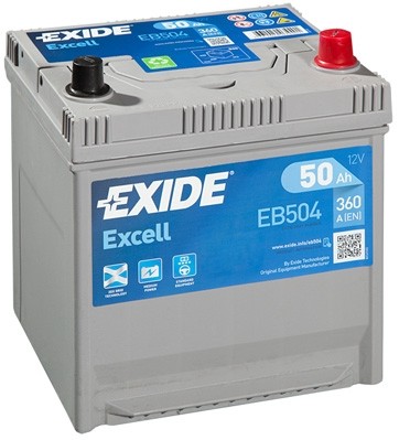 EB504 Baterie EXIDE Asia Excell 12v 50ah 360A EXIDE 